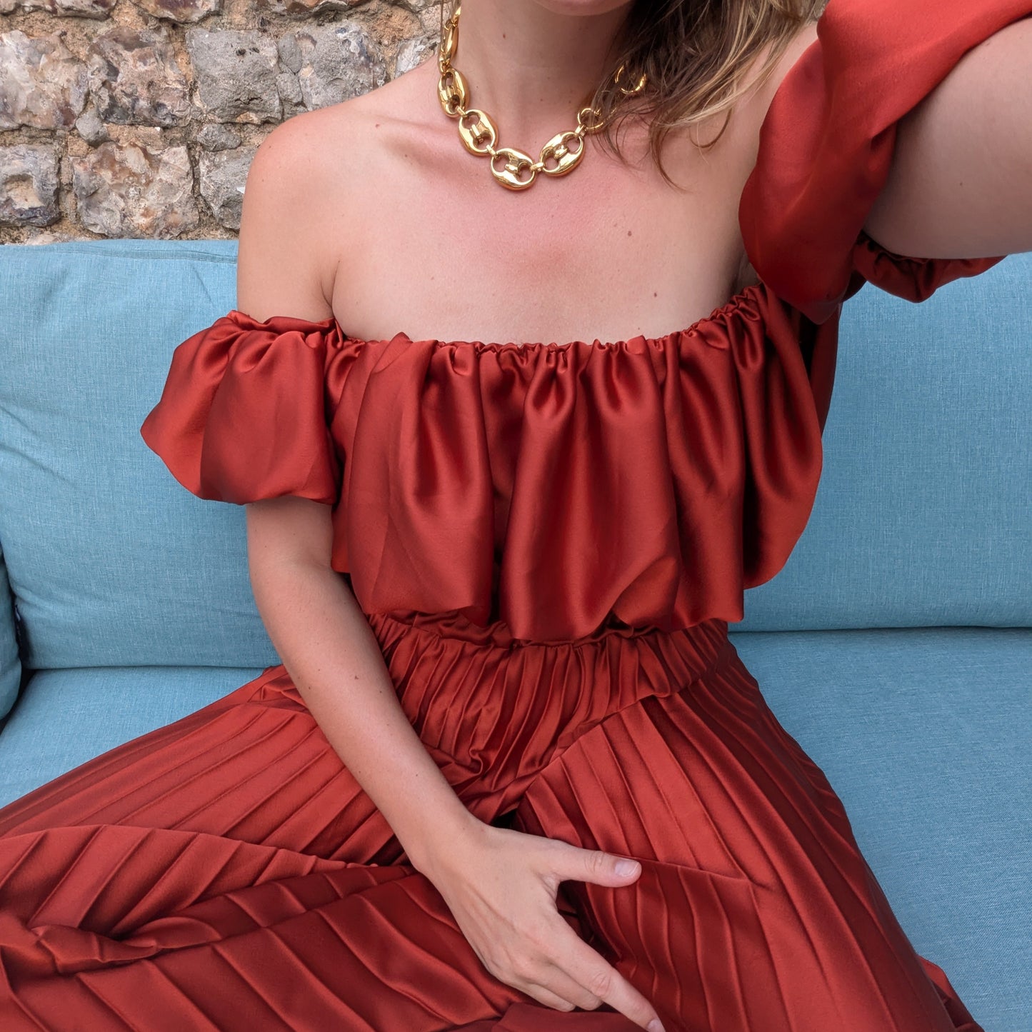 Ensemble Alexandra Neel Terracotta