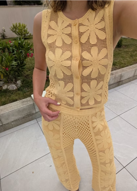 Ensemble jaune Sandro