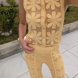 Ensemble jaune Sandro