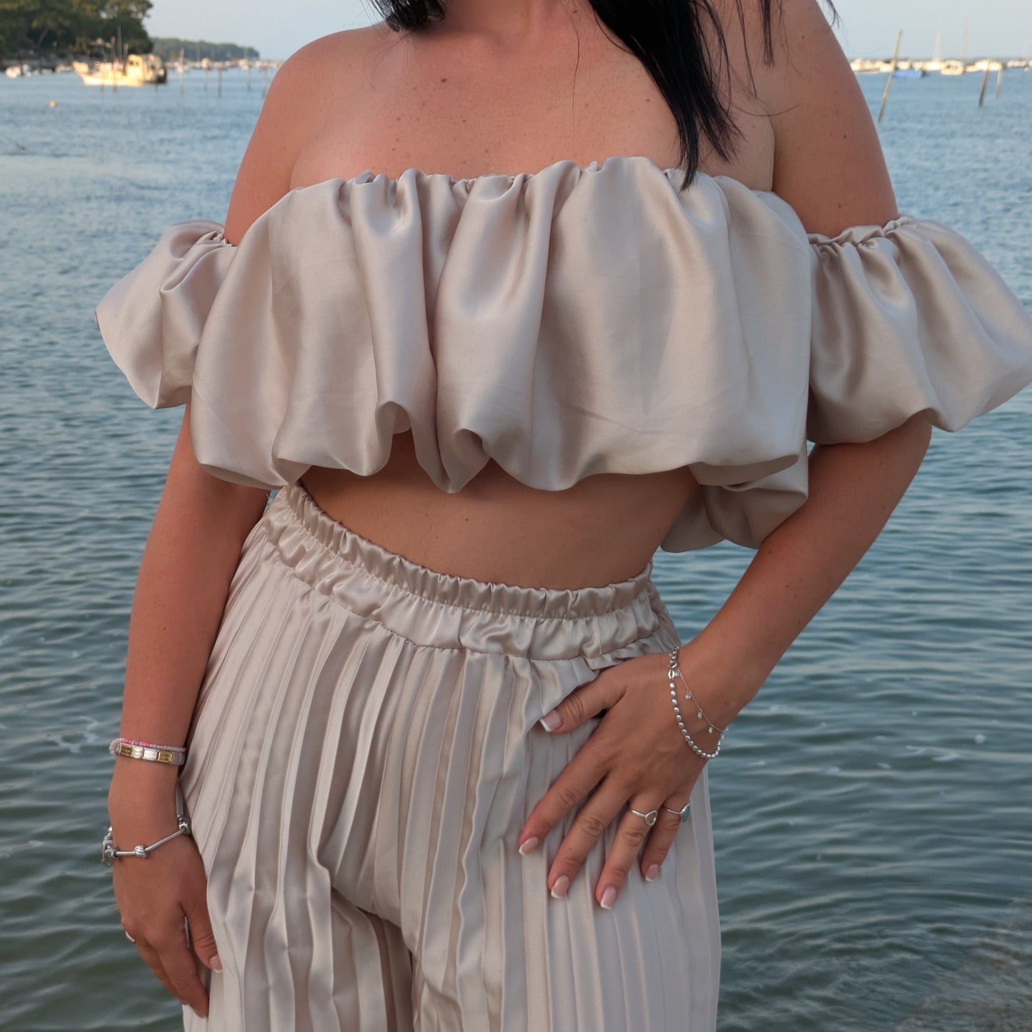 Ensemble satiné Alexandra Neel