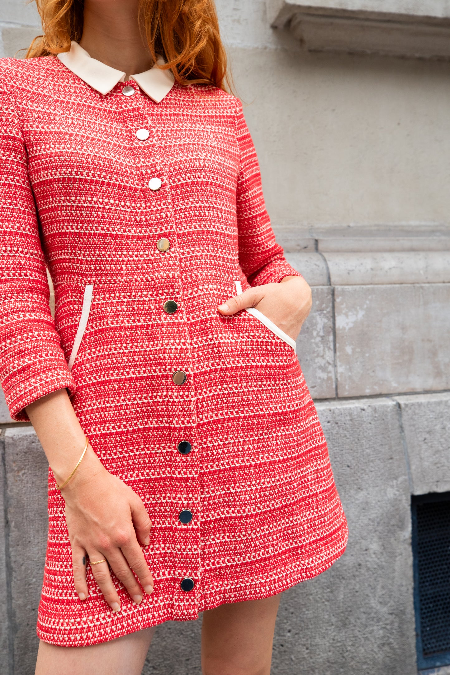 Robe Maje rouge