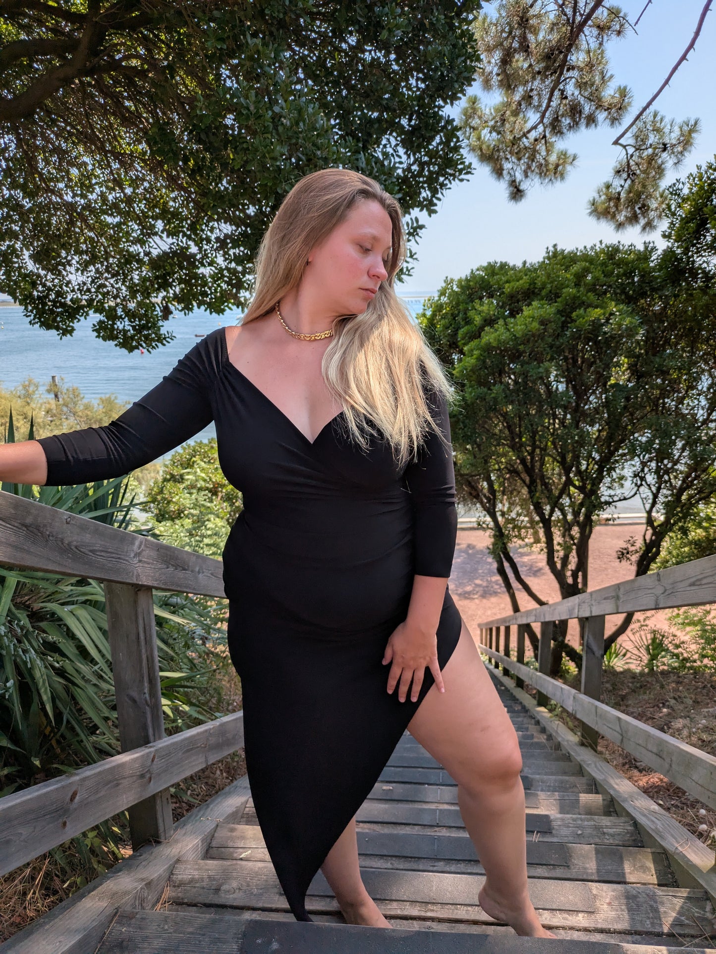 Robe noire Norma Kamali
