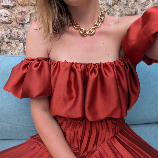 Ensemble Alexandra Neel Terracotta