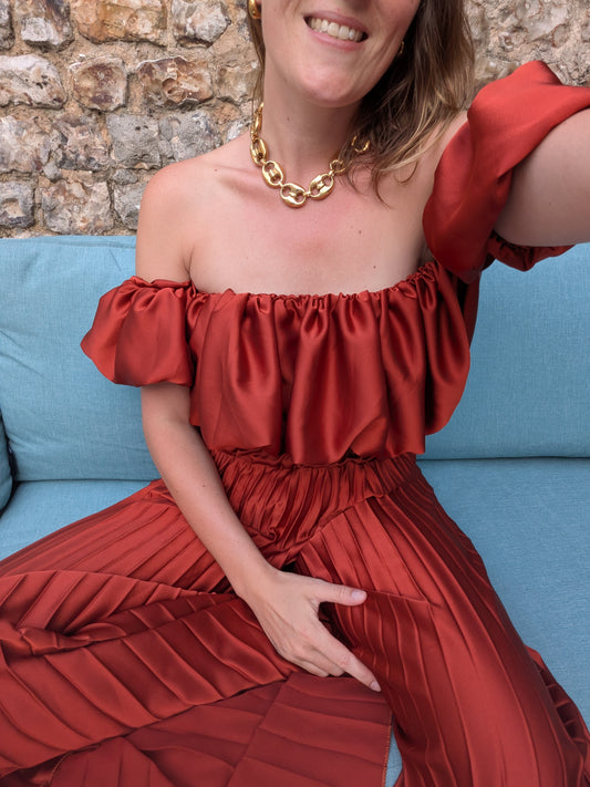 Ensemble Alexandra Neel Terracotta