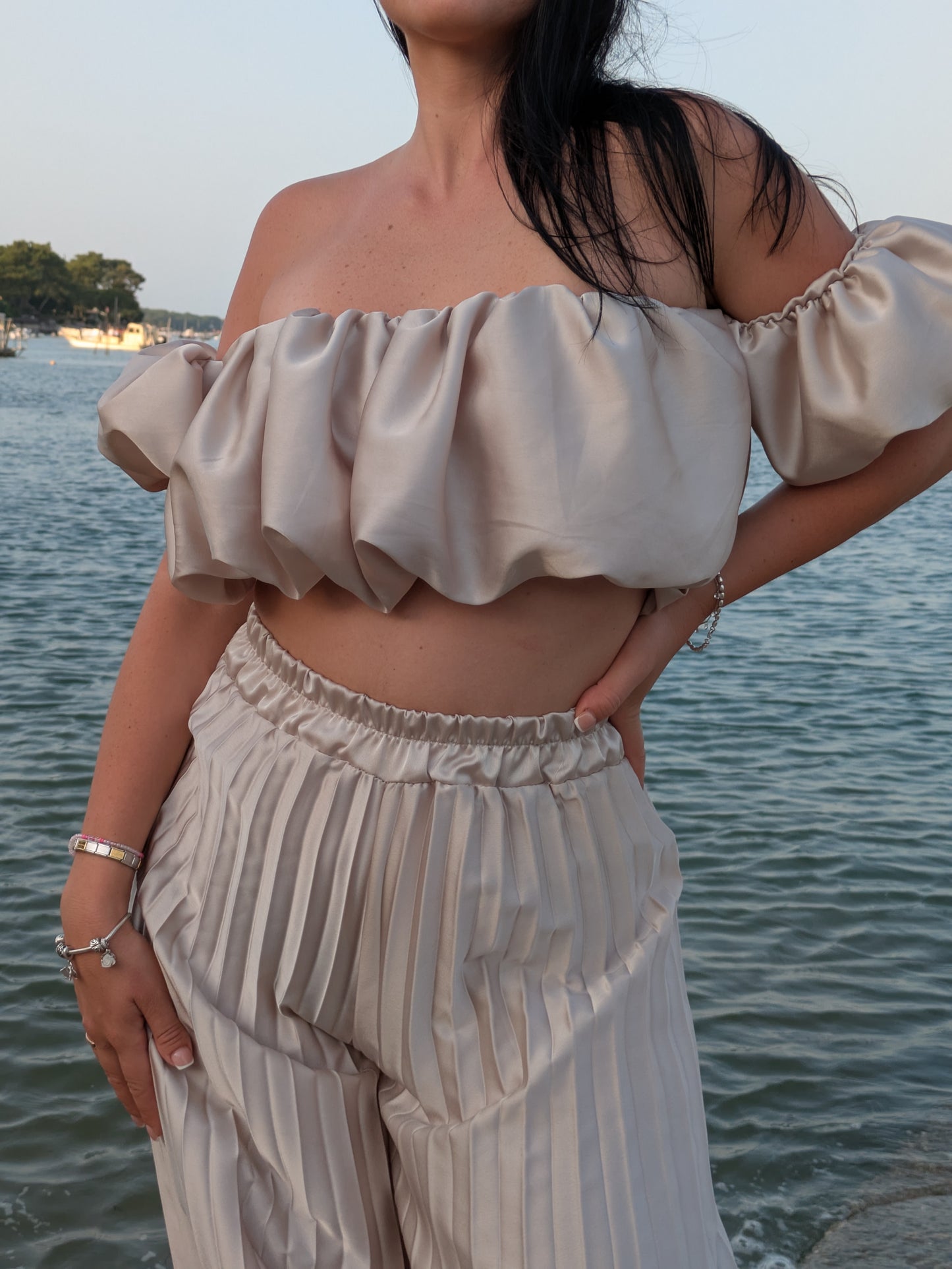 Ensemble satiné Alexandra Neel