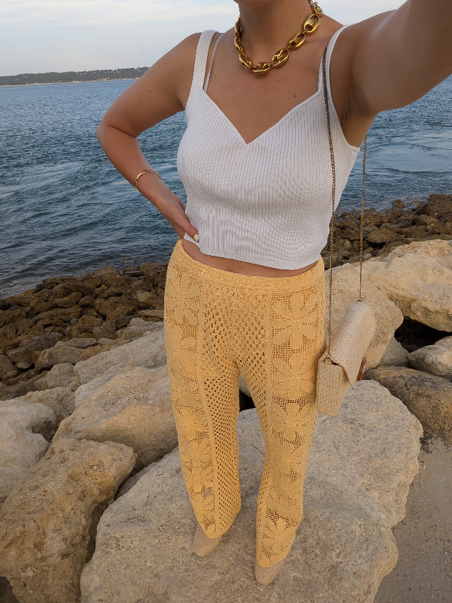 Ensemble Sandro jaune