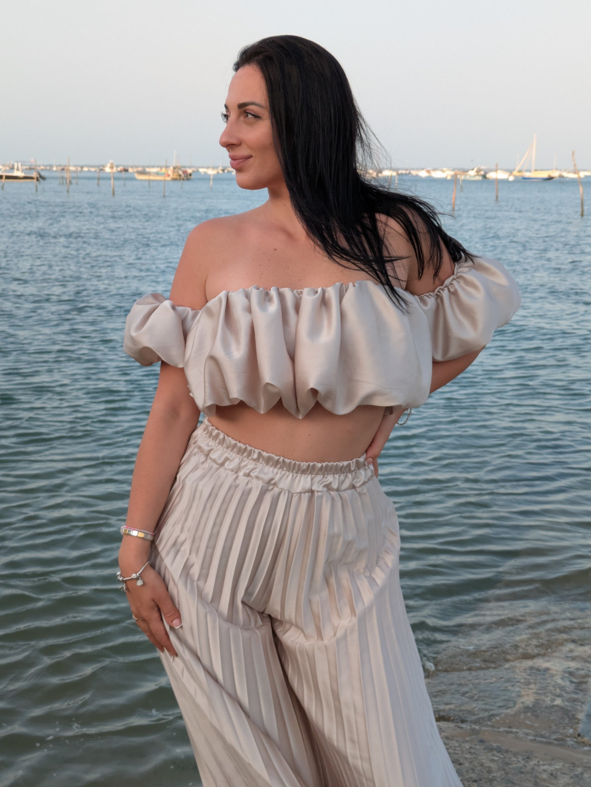 Ensemble satiné Alexandra Neel