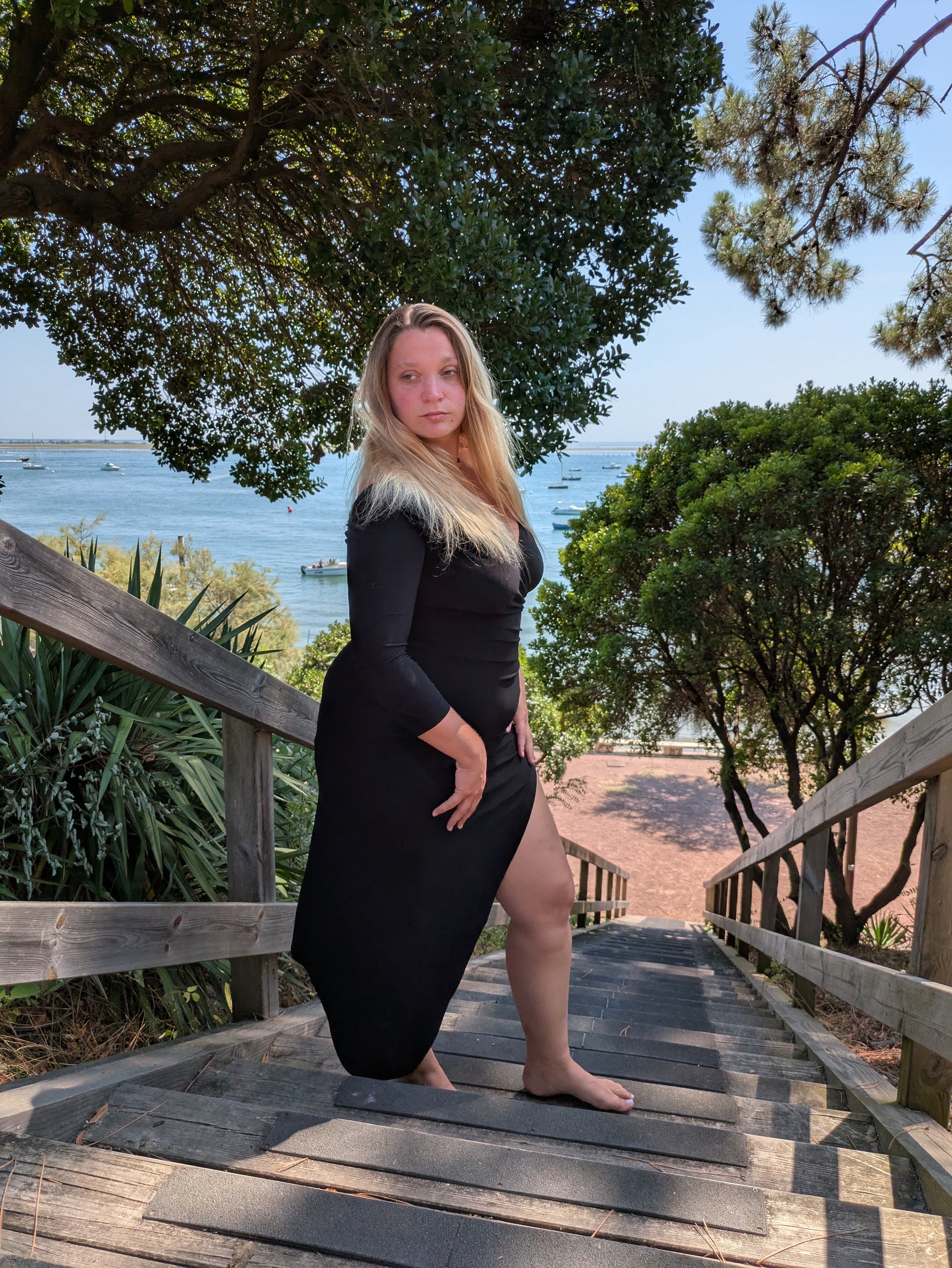 Robe noire Norma Kamali